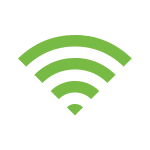 Sleep Green Home Icon — 2