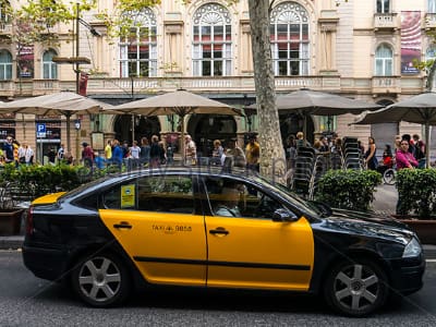 Sleep Green Taxi Image – 1